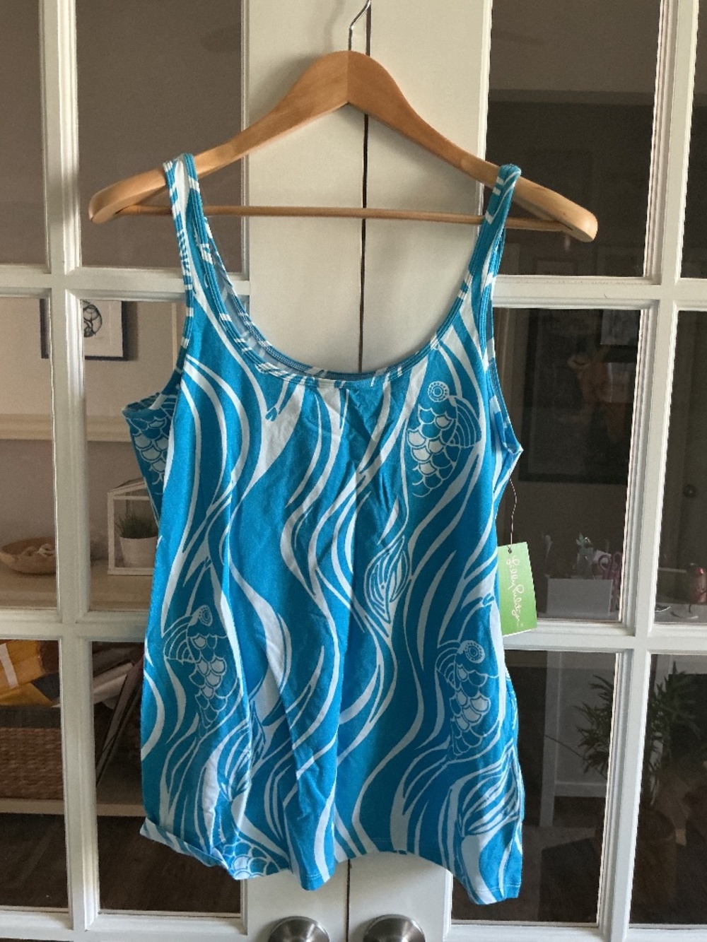 Lilly Pulitzer Blue Tank - XL